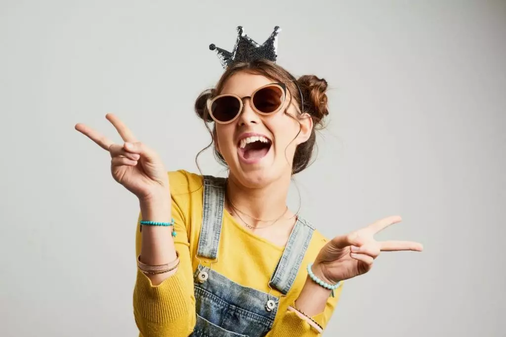 Live your best life, woman having fun, learning her self-worth