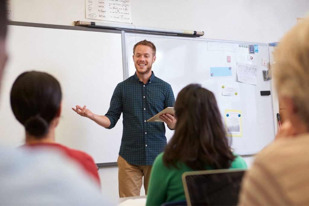 Male teacher