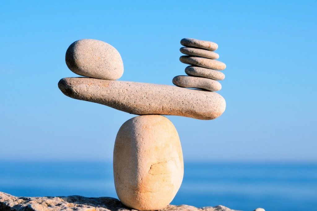 Finding the balance with stones