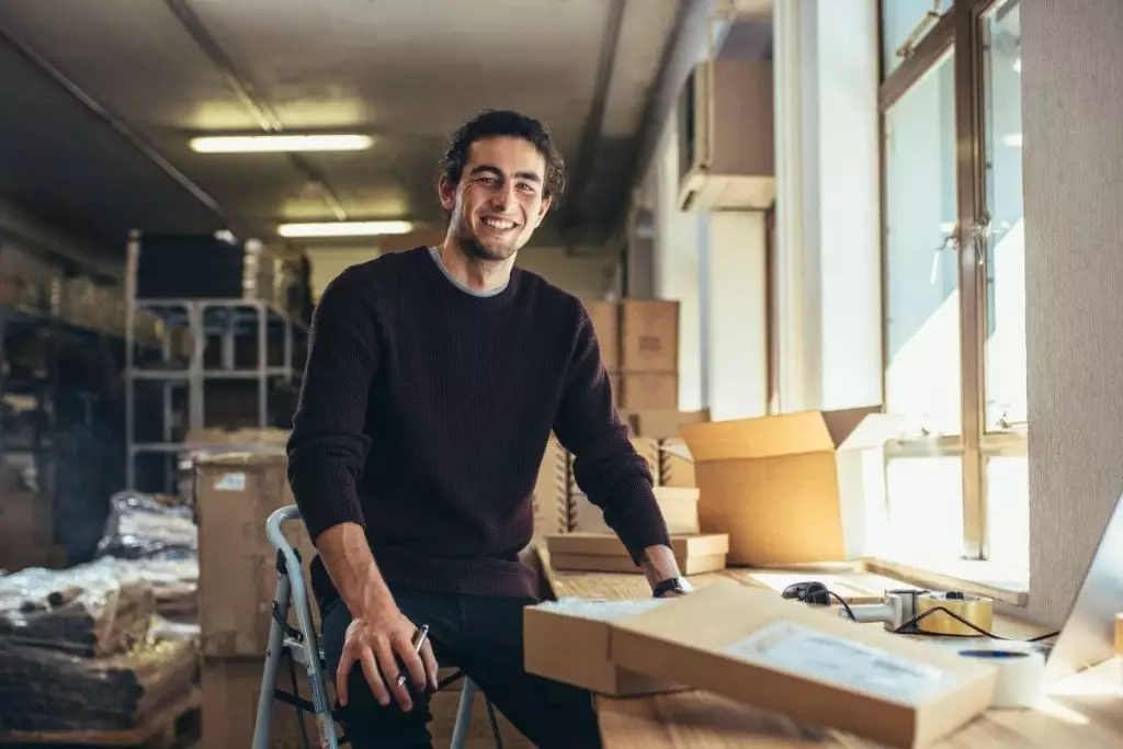 Successful online business owner